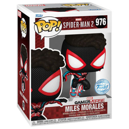 Spiderman 2 (Video Game 2023) - Miles Morales in Evolved Suit US Exclusive Pop! Vinyl