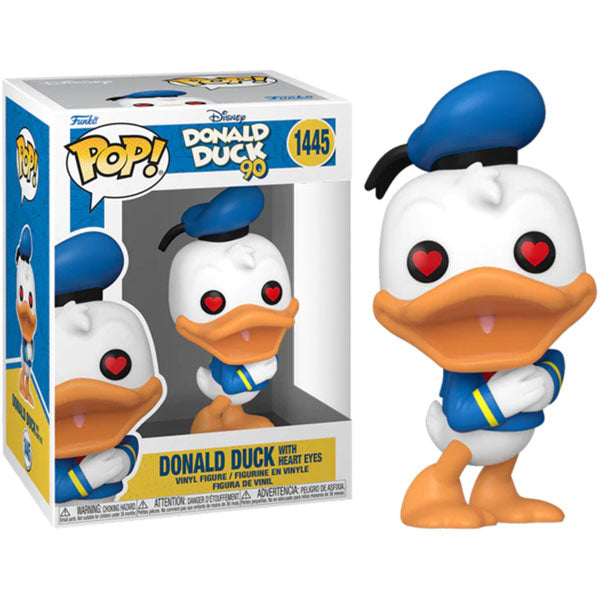 Donald Duck: 90th Anniversary - Donald Duck (Heart Eyes) Pop! Vinyl