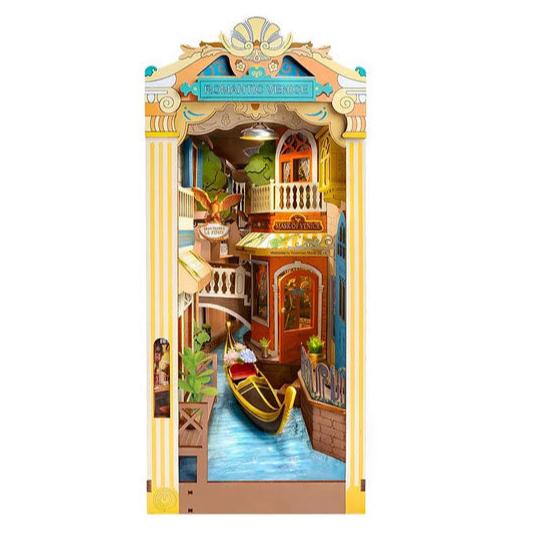 Robtime DIY Book Nook Kit Romantic Venice