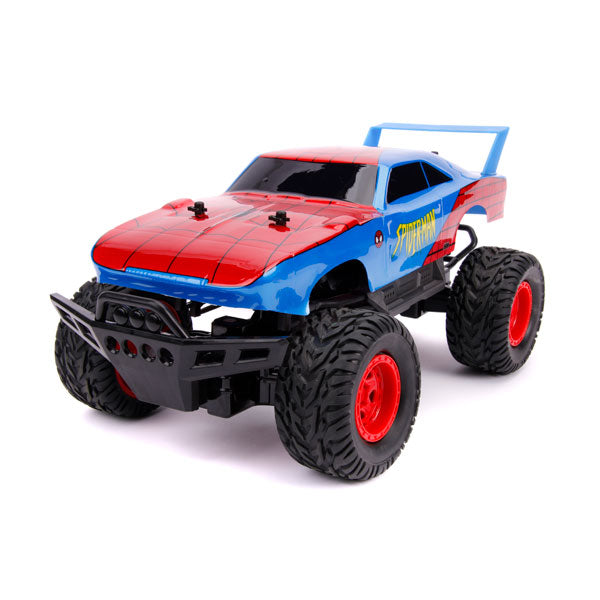 Hollywood Rides - Dodge Charger Daytona (SpiderMan) 1:12 Remote Control Car