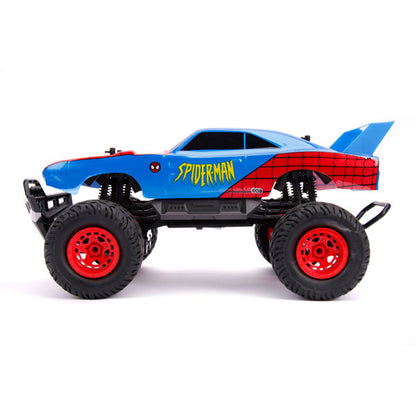 Hollywood Rides - Dodge Charger Daytona (SpiderMan) 1:12 Remote Control Car