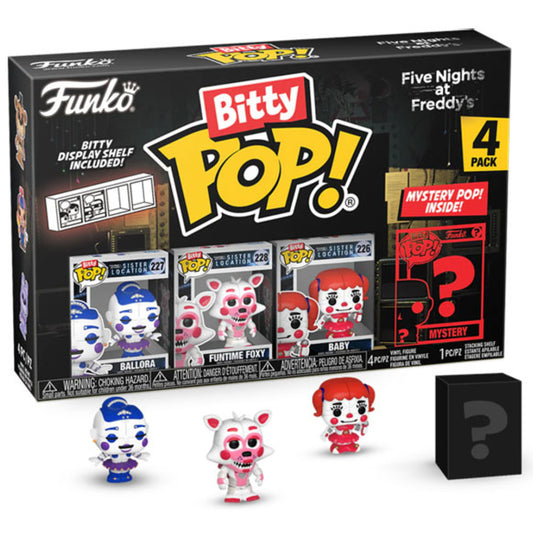 Five Nights at Freddy's - Ballora Bitty Pop! 4-Pack