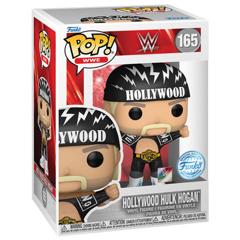 Image of WWE - Hollywood Hulk Hogan US Exclusive Pop! Vinyl