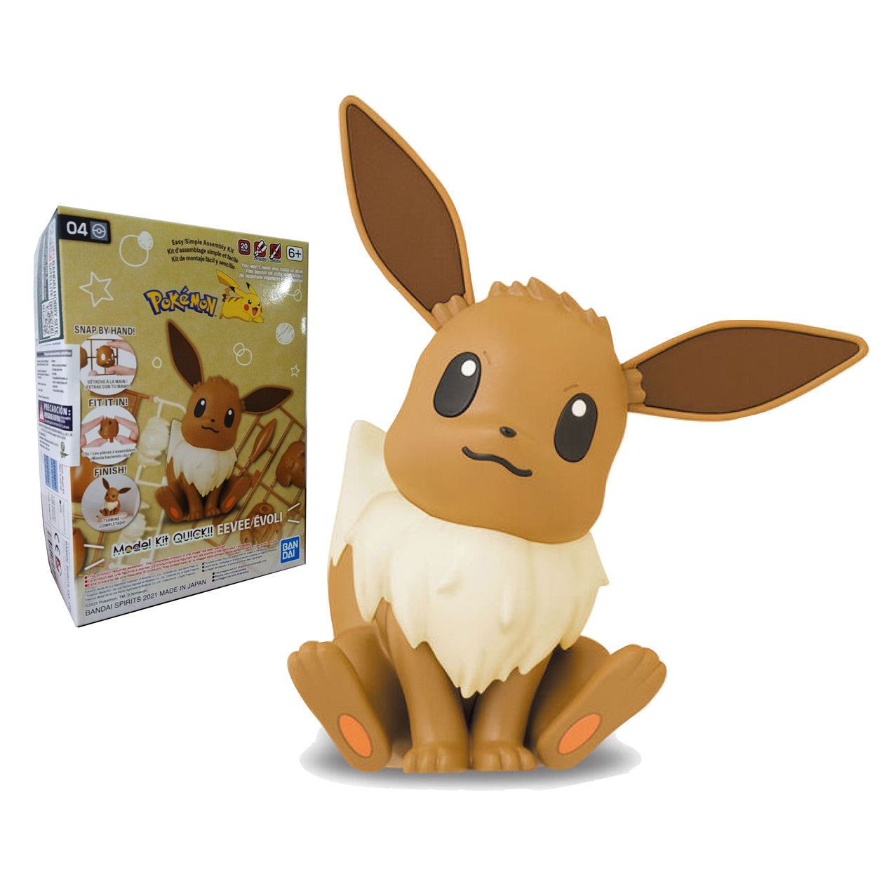 Pokemon Model Kit Quick!! 04 Eevee