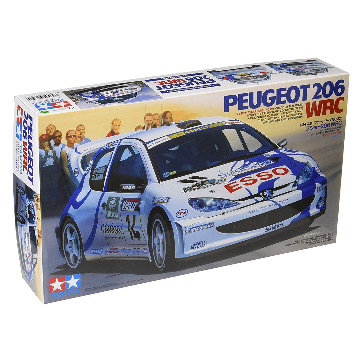 Tamiya Peugeot 206 WRC Model Kit