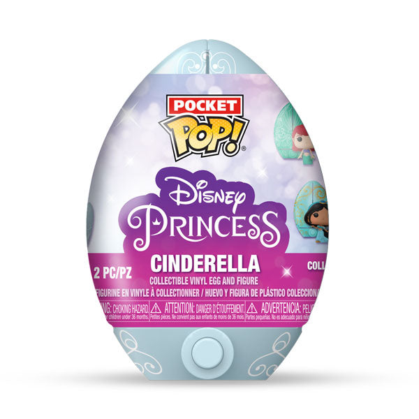 Disney Princess - Pocket Pop! Vinyl Figure in Easter Egg (Display of 12)