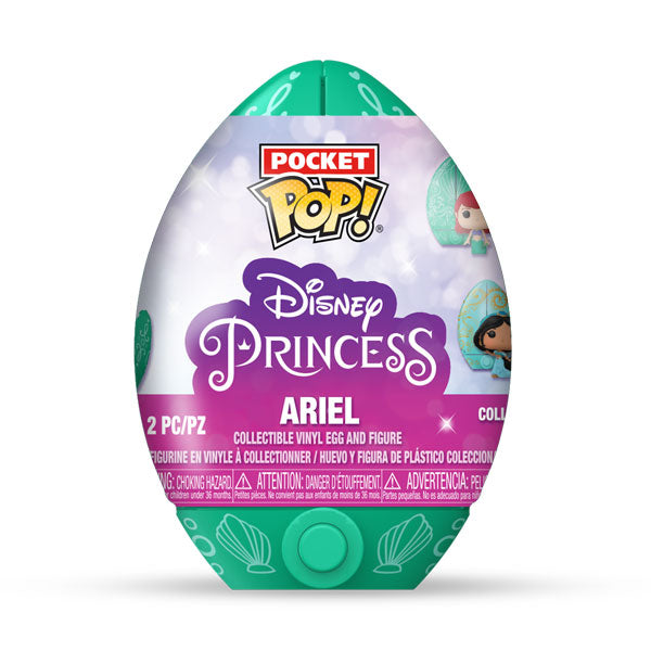 Disney Princess - Pocket Pop! Vinyl Figure in Easter Egg (Display of 12)