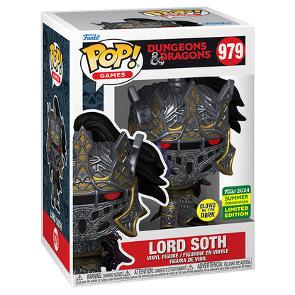 SDCC 2024 - Dungeons & Dragons - Lord Soth Glow in the Dark US Exclusive Pop! Vinyl