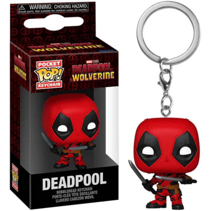 Deadpool & Wolverine (2024) - Deadpool Pocket Pop! Keychain