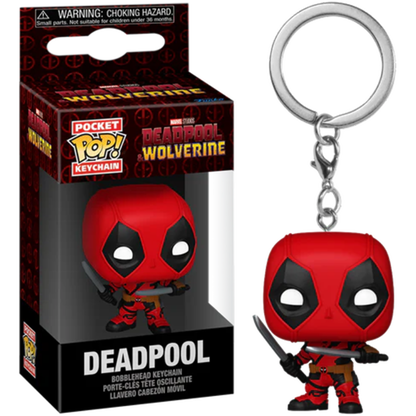 Deadpool & Wolverine (2024) - Deadpool Pocket Pop! Keychain