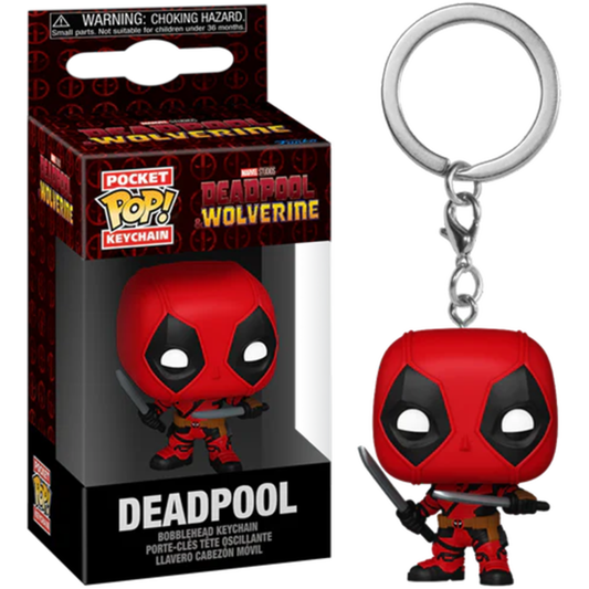 Deadpool & Wolverine (2024) - Deadpool Pocket Pop! Keychain