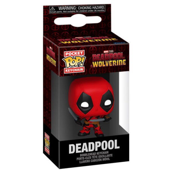 Deadpool & Wolverine (2024) - Deadpool Pocket Pop! Keychain