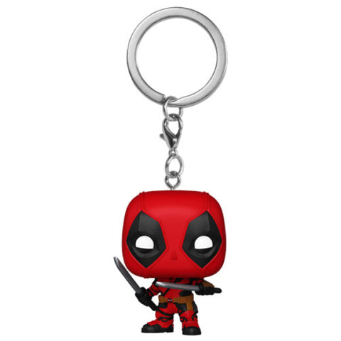 Image of Deadpool & Wolverine (2024) - Deadpool Pocket Pop! Keychain