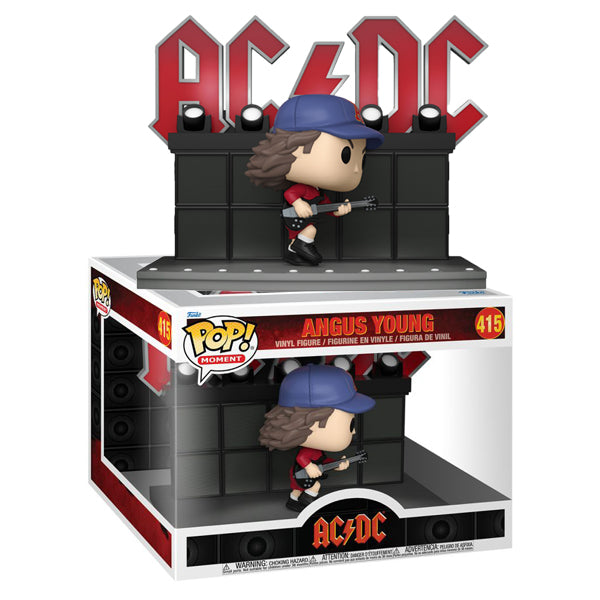 AC/DC - Angus Young Dancing on Stage Pop! Moment