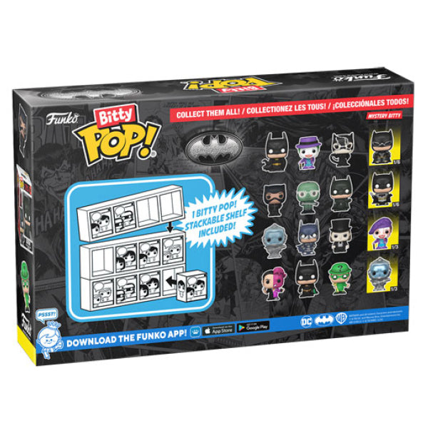 Batman: 85th Anniversary - Batman Bitty Pop! 4 Pack