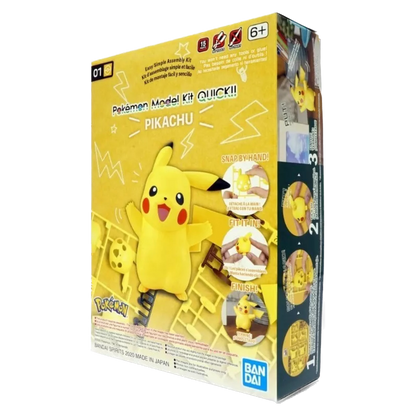 Pokemon Model Kit Quick!! 01 Pikachu