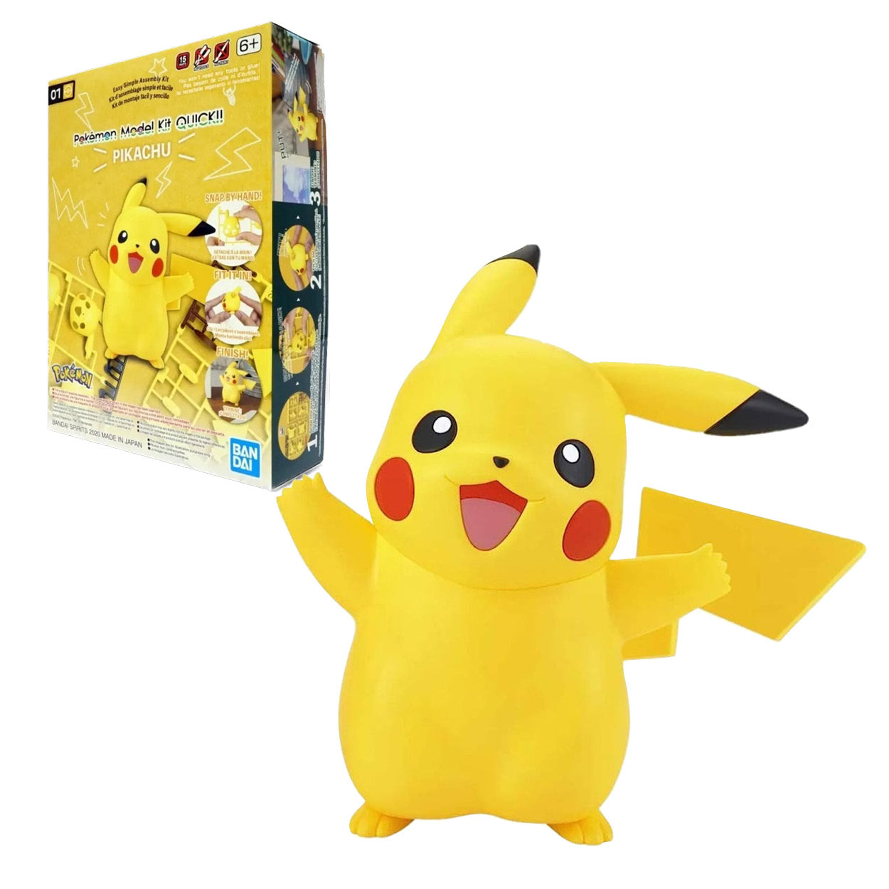 Pokemon Model Kit Quick!! 01 Pikachu