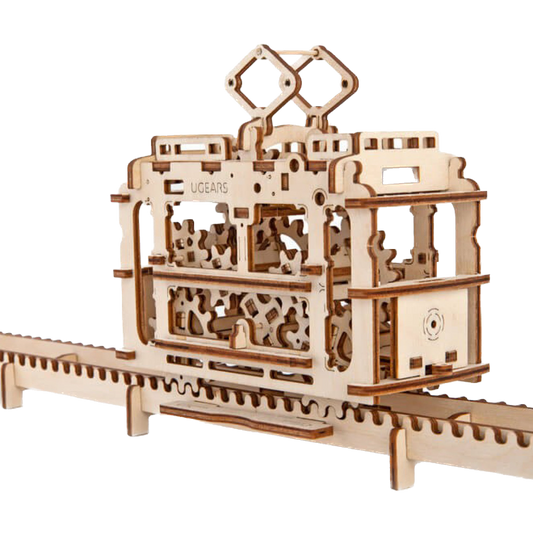 UGears Tram on Rails