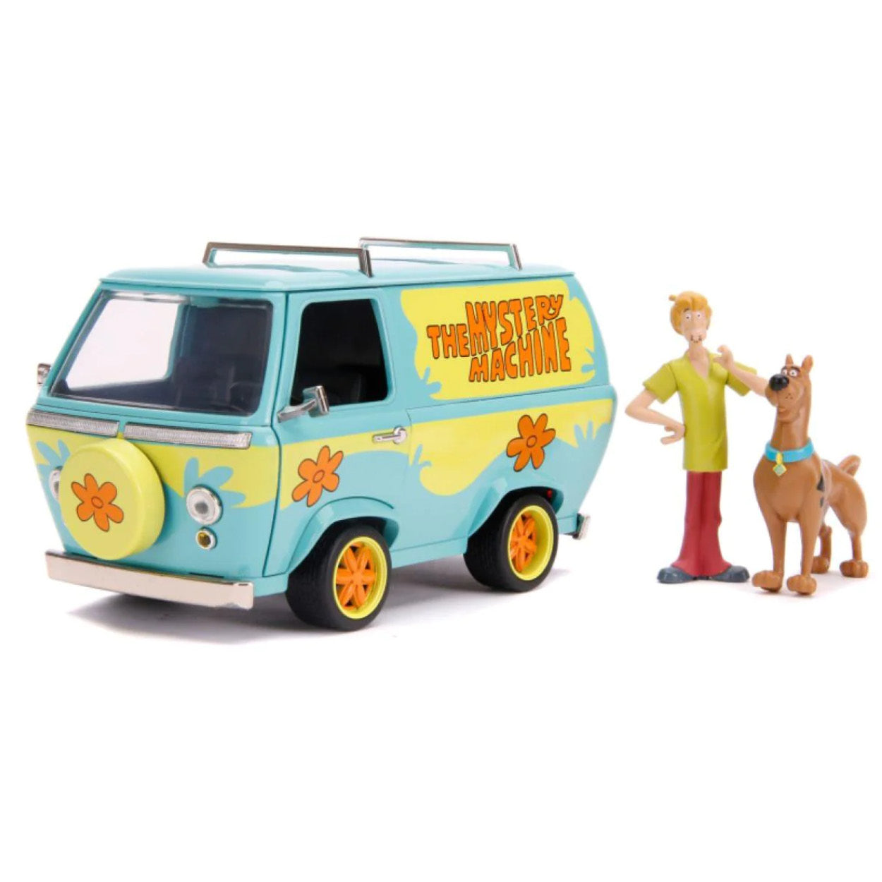 Scooby Doo - Shaggy & Scooby-Doo with Mystery Machine 1:24 Scale Hollywood Ride