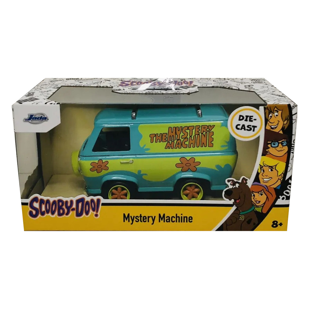 Scooby Doo - Shaggy & Scooby-Doo with Mystery Machine 1:24 Scale Hollywood Ride