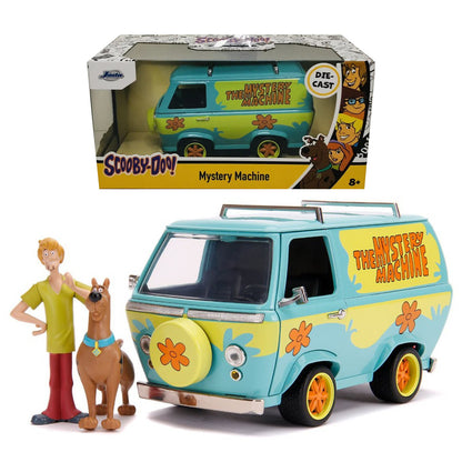 Scooby Doo - Shaggy & Scooby-Doo with Mystery Machine 1:24 Scale Hollywood Ride