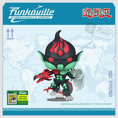 SDCC 2024 - Yu-Gi-Oh! - Elemental Hero Flame Wingman US Exclusive Pop! Vinyl