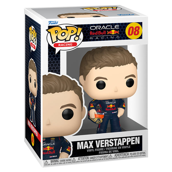 Formula 1 - Max Verstappen with Helmet Pop! Vinyl