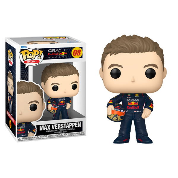 Formula 1 - Max Verstappen with Helmet Pop! Vinyl