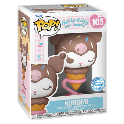 Hello Kitty and Friends - Kuromi as Ice Cream Cone US Exclusive Pop! Vinyl