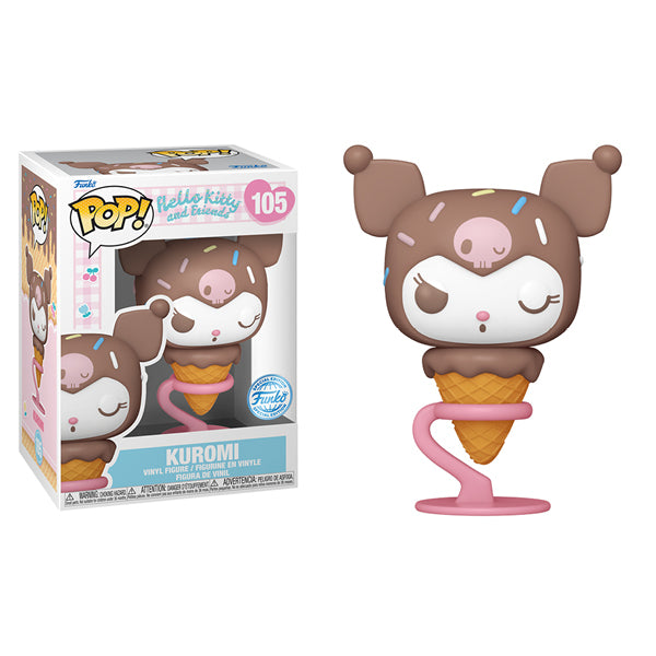 Hello Kitty and Friends - Kuromi as Ice Cream Cone US Exclusive Pop! Vinyl