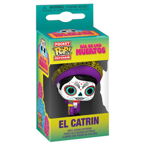 Image of Dia De Los Muertos - El Cartin Pop! Keychain