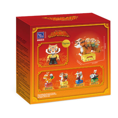 Image of Kung Fu Panda - Tigress's Cosrider Building Block Construction Set (195 Pieces)