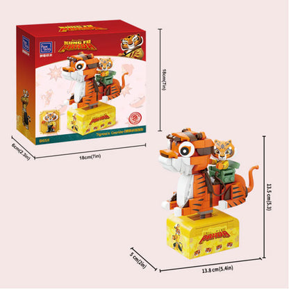 Kung Fu Panda - Tigress's Cosrider Building Block Construction Set (195 Pieces)