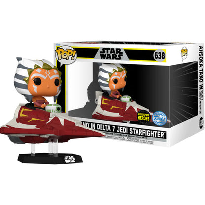 Star Wars The Clone Wars - Ahsoka in Delta 7B US Exclusive Pop! Ride