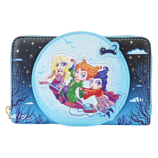 Loungefly - Hocus Pocus - Poster Glow Zip Around Wallet