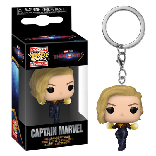 The Marvels (2023) - Captain Marvel Pop! Keychain