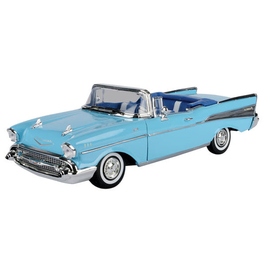 Timeless Legends - 1:18 Scale 1957 Chevy Bel Air (Convertible) [Light Blue]