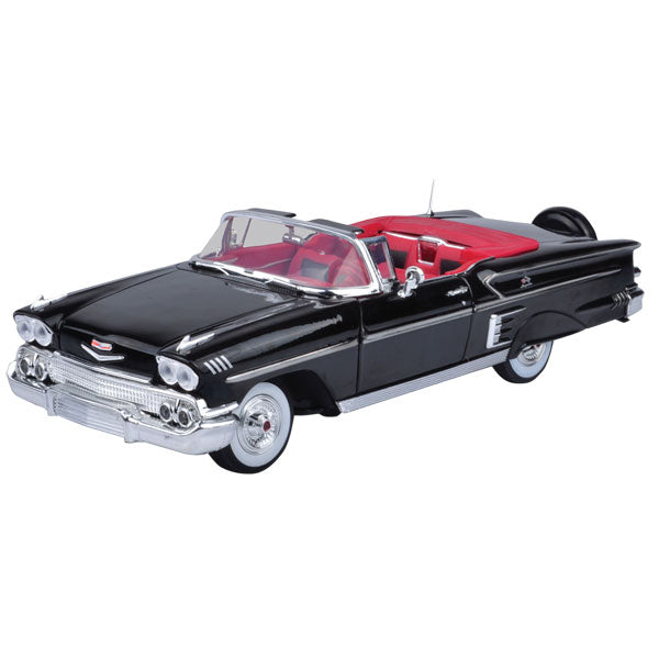 Timeless Legends - 1:18 Scale 1958 Chevrolet Impala [Black]