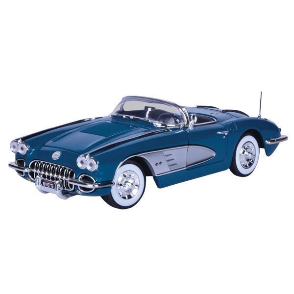 Timeless Legends - 1:18 Scale 1958 Corvette [Blue]