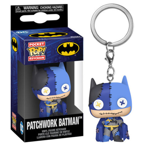 Image of DC Comics - Batman Patchwork Pop! Keychain