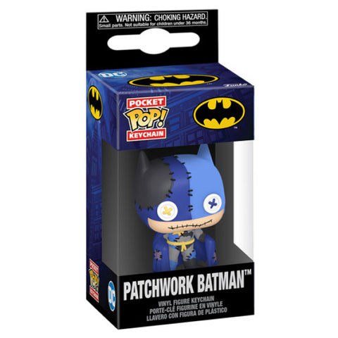 Image of DC Comics - Batman Patchwork Pop! Keychain