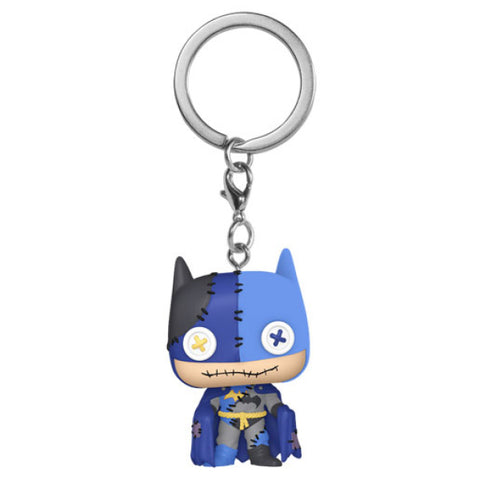 Image of DC Comics - Batman Patchwork Pop! Keychain