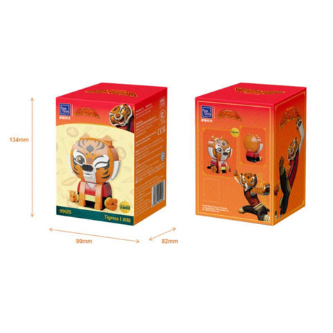 Image of Kung Fu Panda - Tigress Sitting Baby Series Building Block Construction Set (138 Pieces)