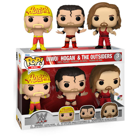 WWE - Hulk Hogan & The Outsiders Pop! 3-Pack