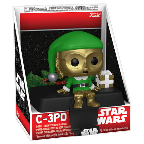 Image of Star Wars - C-3PO Pop! Edge-Sitter Stocking Hanger