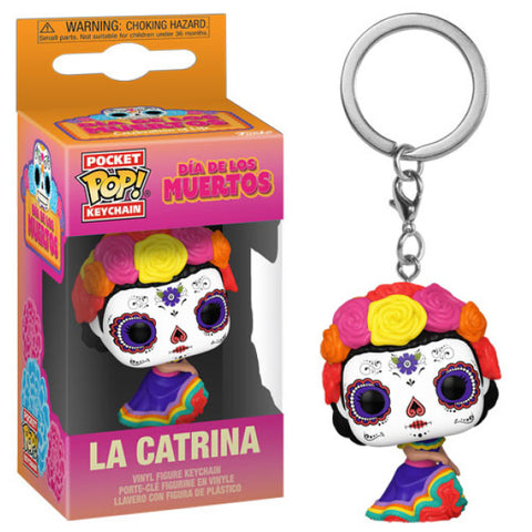 Image of Dia De Los Muertos - La Catrina Pop! Keychain