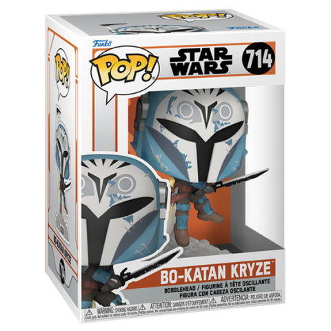 Image of Star Wars: The Mandalorian - Bo-Katan Kryze with Darksaber & Jetpack Pop! Vinyl