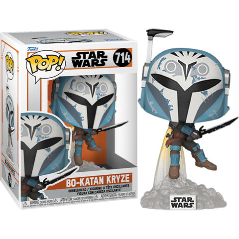 Image of Star Wars: The Mandalorian - Bo-Katan Kryze with Darksaber & Jetpack Pop! Vinyl