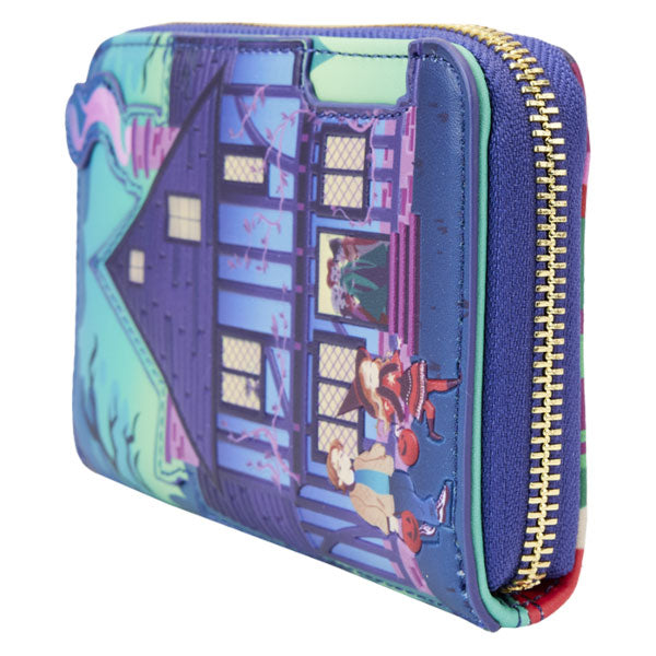 Loungefly - Hocus Pocus - Sanderson Sisters' House Glow Zip Around Wallet