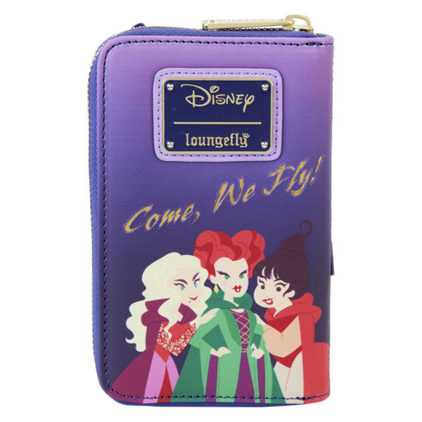 Loungefly - Hocus Pocus - Sanderson Sisters' House Glow Zip Around Wallet